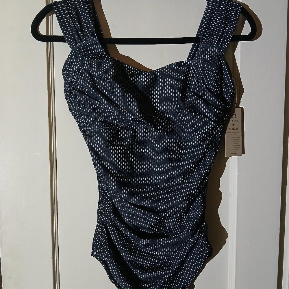 Albion off the shoulder one piece swimsuit